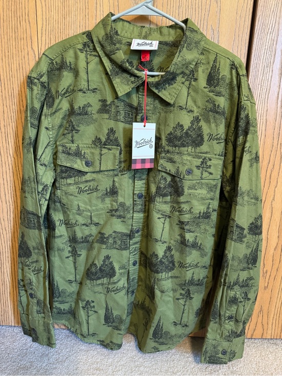Woolrich Other - Adult Woolrich Long Sleeve Toile Print Flannel Button-Down Shirt